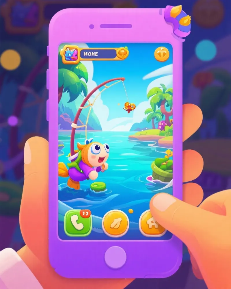 手机捕鱼游戏界面